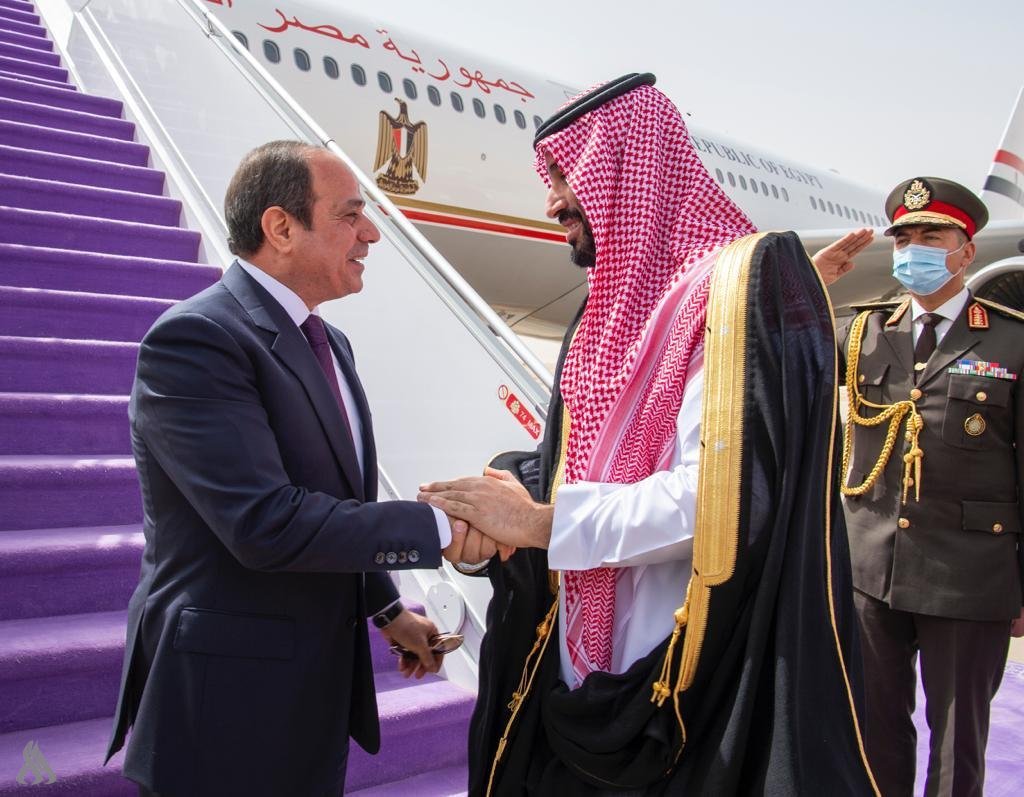السيسي يصل إلى السعودية ضمن جولة خليجية » وكالة الانباء العراقية (واع)